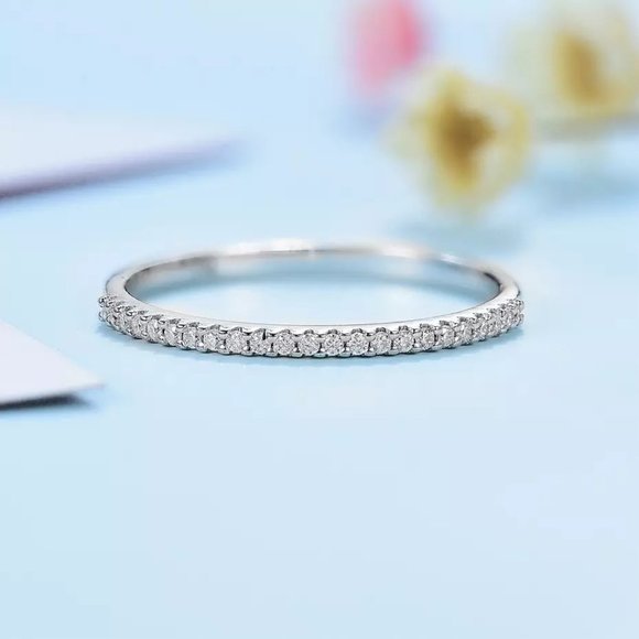 0.3ct. t.w. Diamond Brilliant Cut Wedding Band - Picture 5 of 14